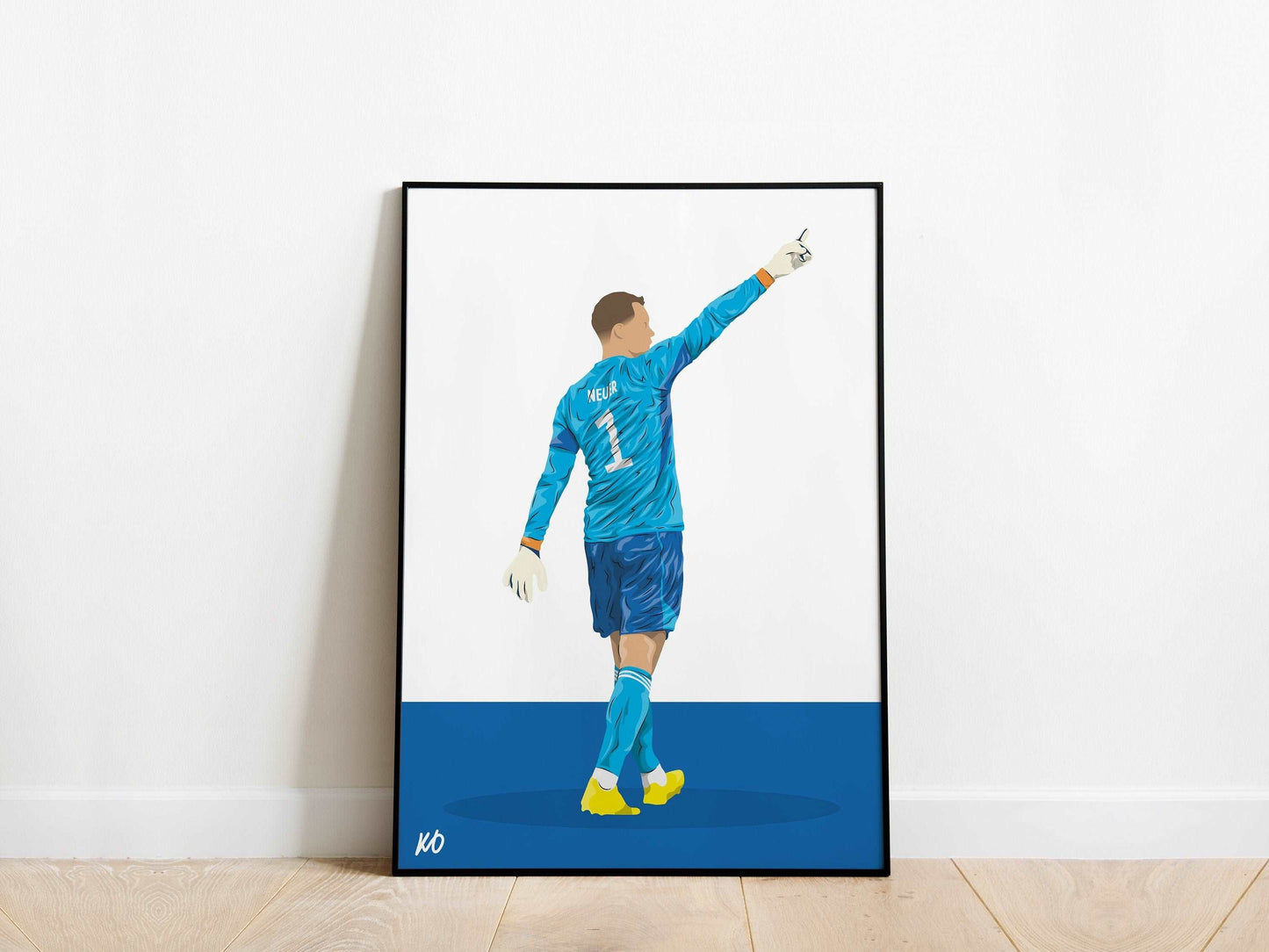 Manuel Neuer Germany Poster - KDDesigns6