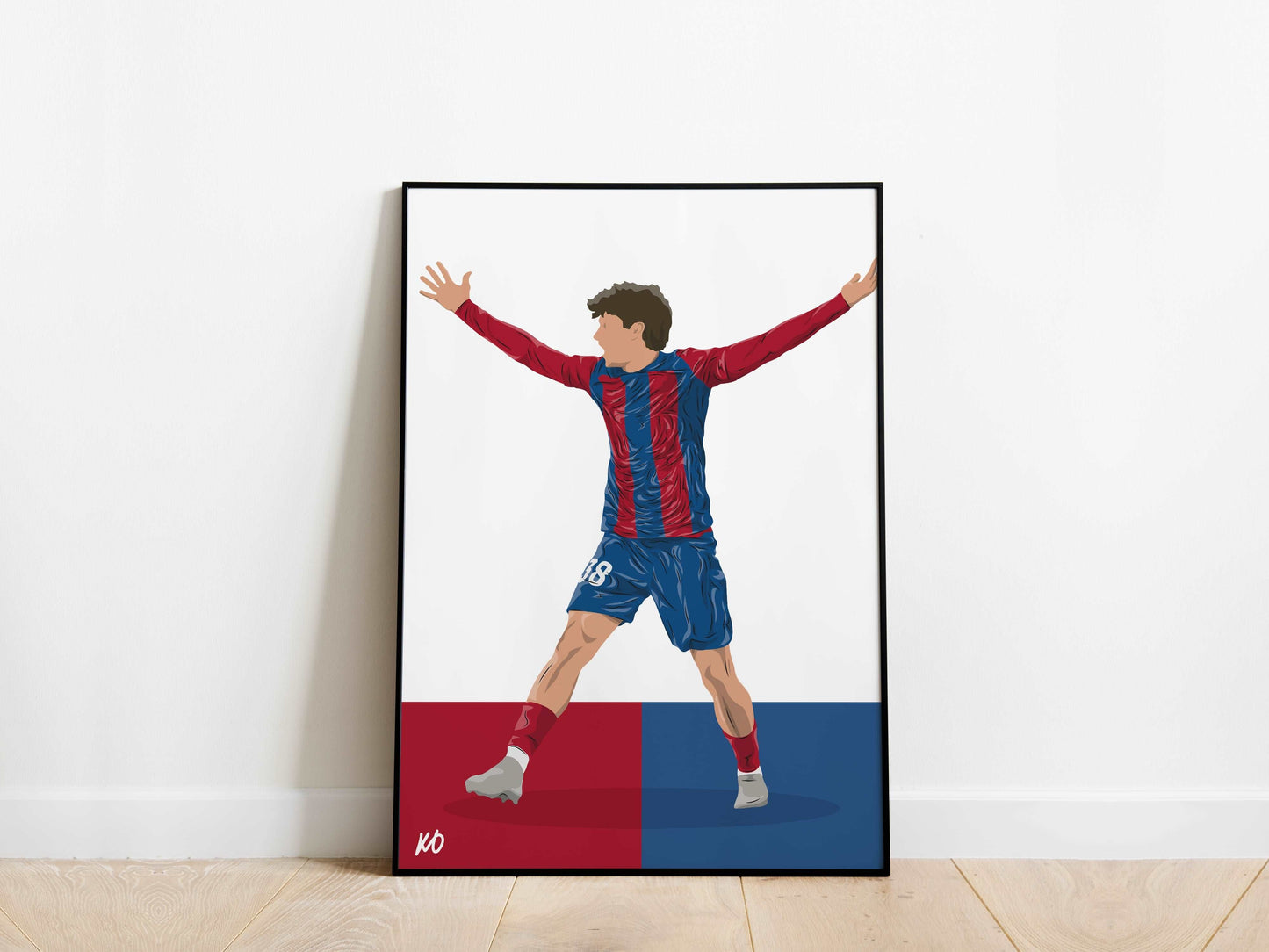 Marc Guiu Barcelona Poster - KDDesigns6