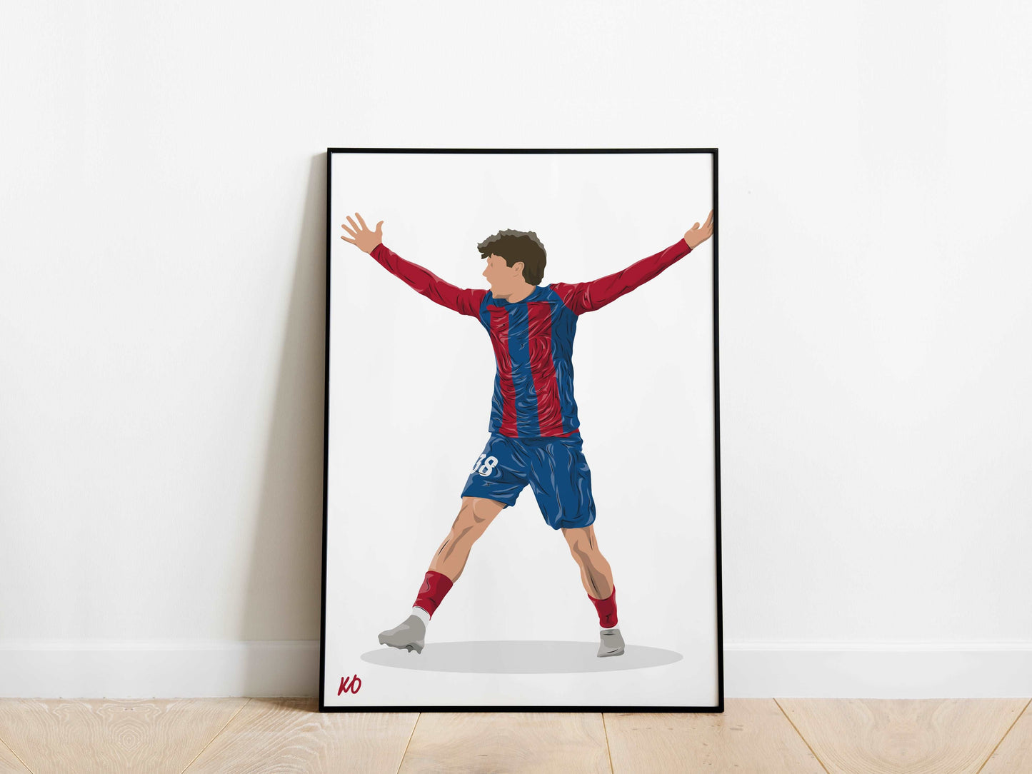 Marc Guiu Barcelona Poster - KDDesigns6