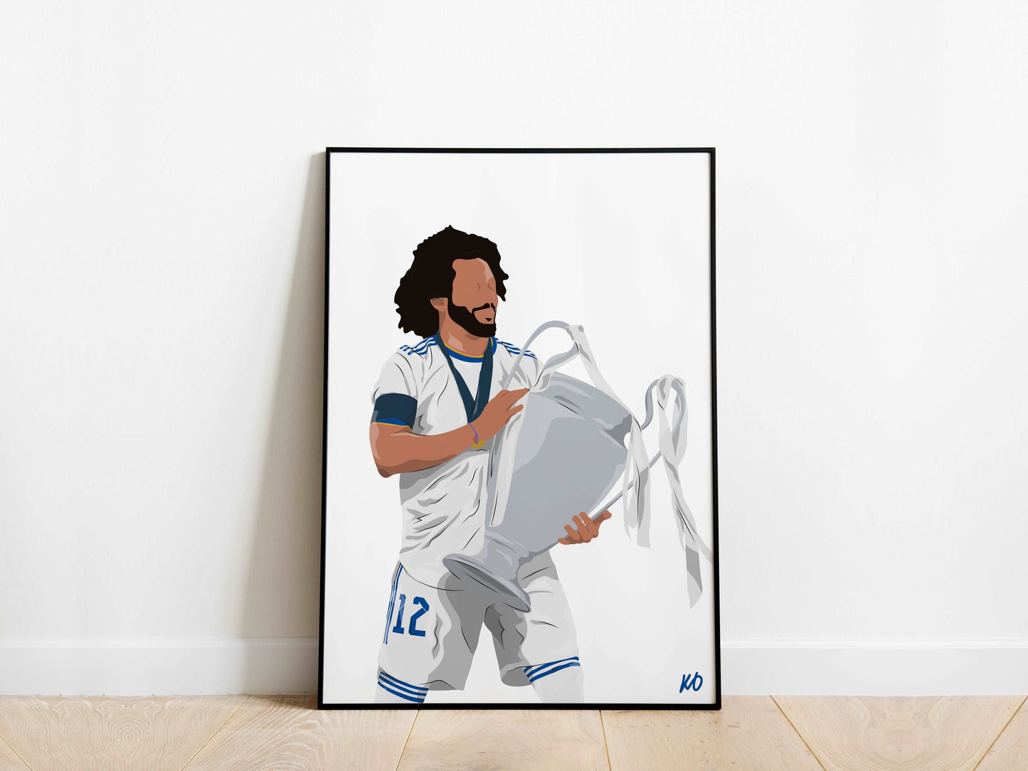 Marcelo Real Madrid Poster - KDDesigns6