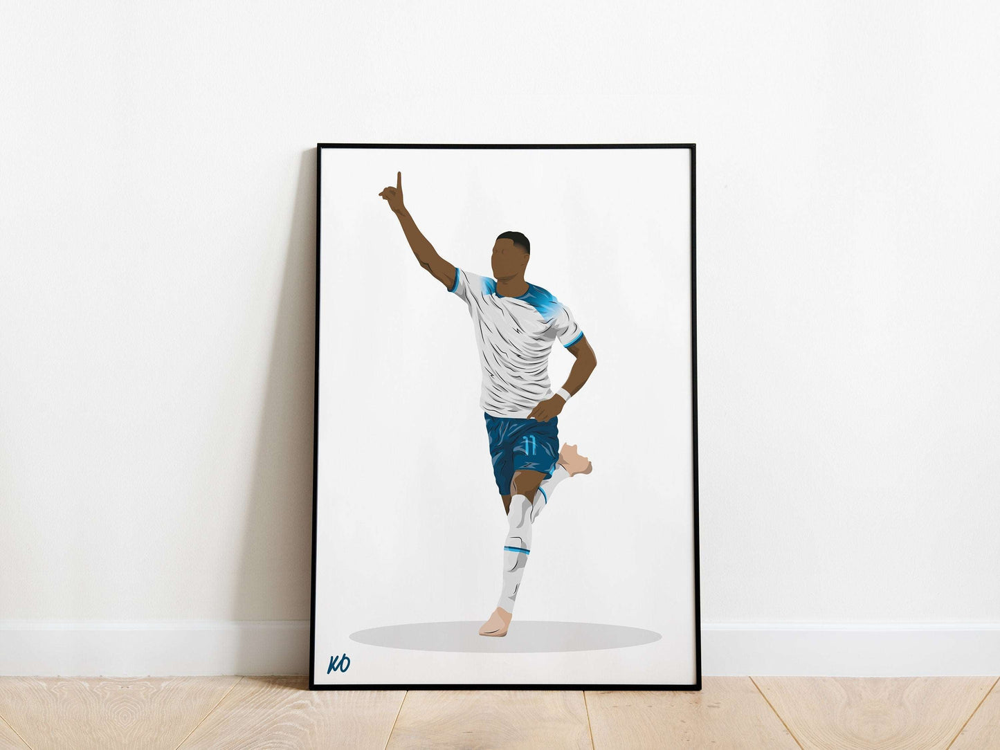 Marcus Rashford England Poster - KDDesigns6