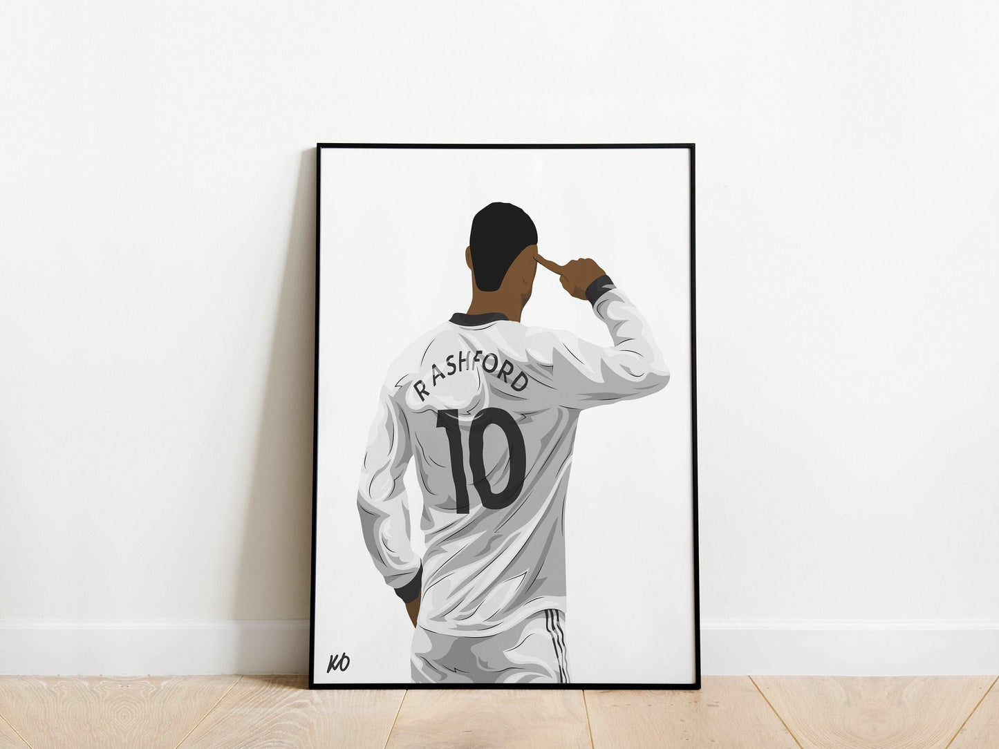 Marcus Rashford Manchester United Poster - KDDesigns6