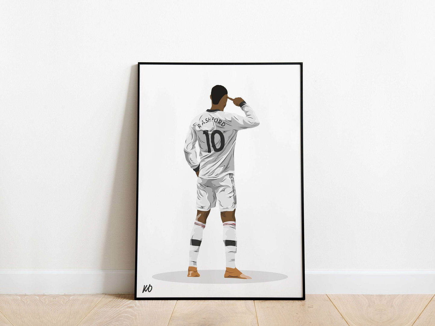 Marcus Rashford Manchester United Poster - KDDesigns6