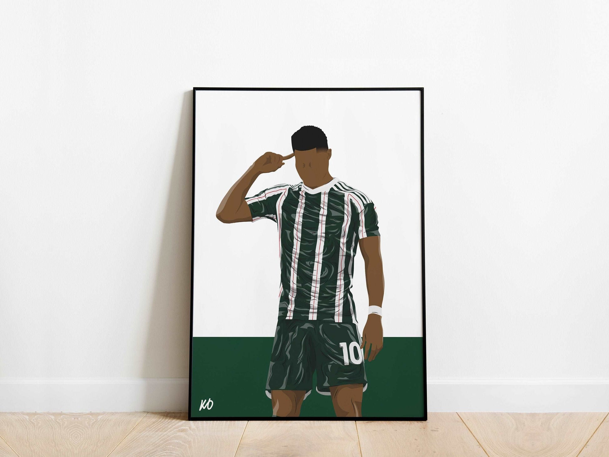 Marcus Rashford Third Kit Manchester United Poster - KDDesigns6