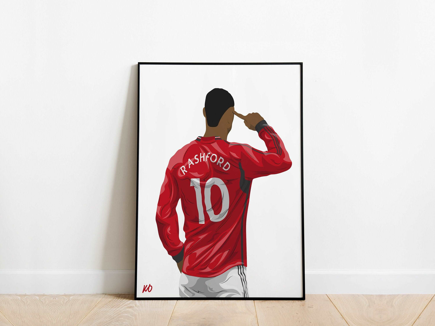 Marcus Rashford Manchester United Poster - KDDesigns6