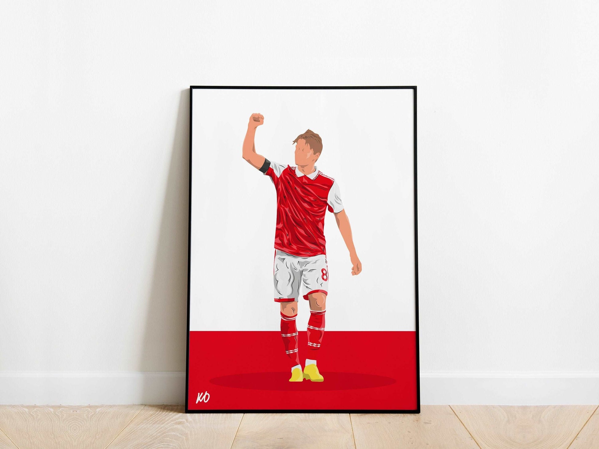 Martin Odegaard 22/23 Arsenal Poster - KDDesigns6