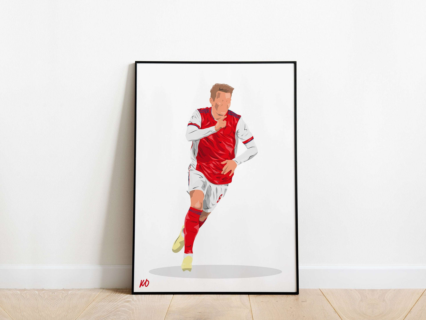 Martin Odegaard Arsenal Poster - KDDesigns6