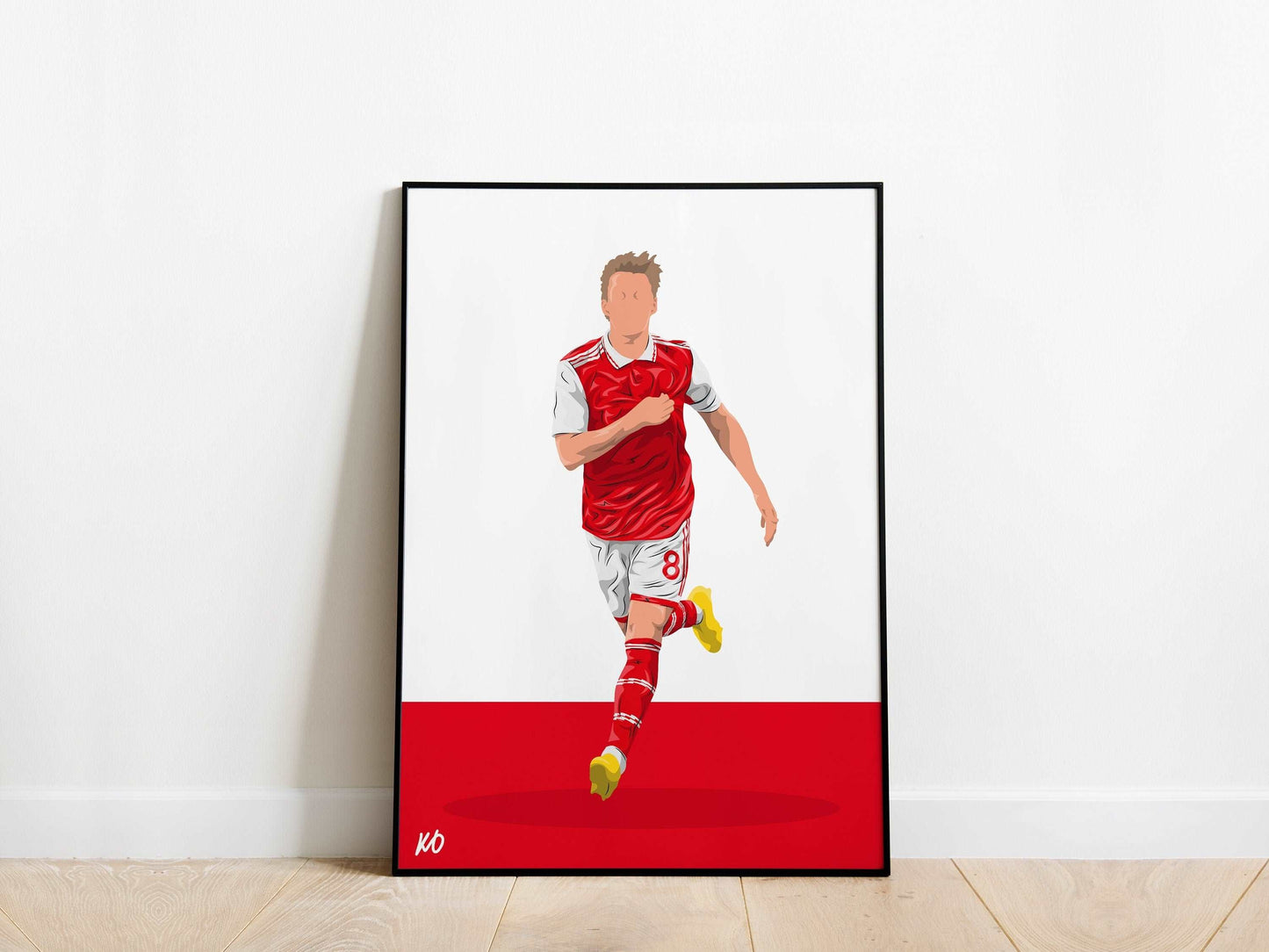 Martin Odegaard Arsenal Poster - KDDesigns6
