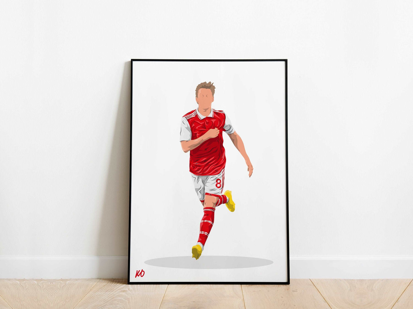 Martin Odegaard Arsenal Poster - KDDesigns6