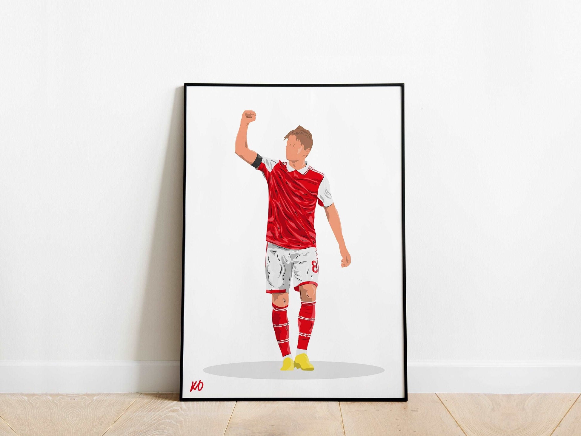 Martin Odegaard 22/23 Arsenal Poster - KDDesigns6