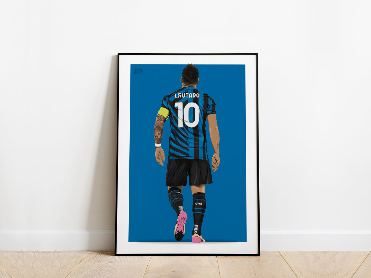 Lautaro Martinez Inter Milan Poster