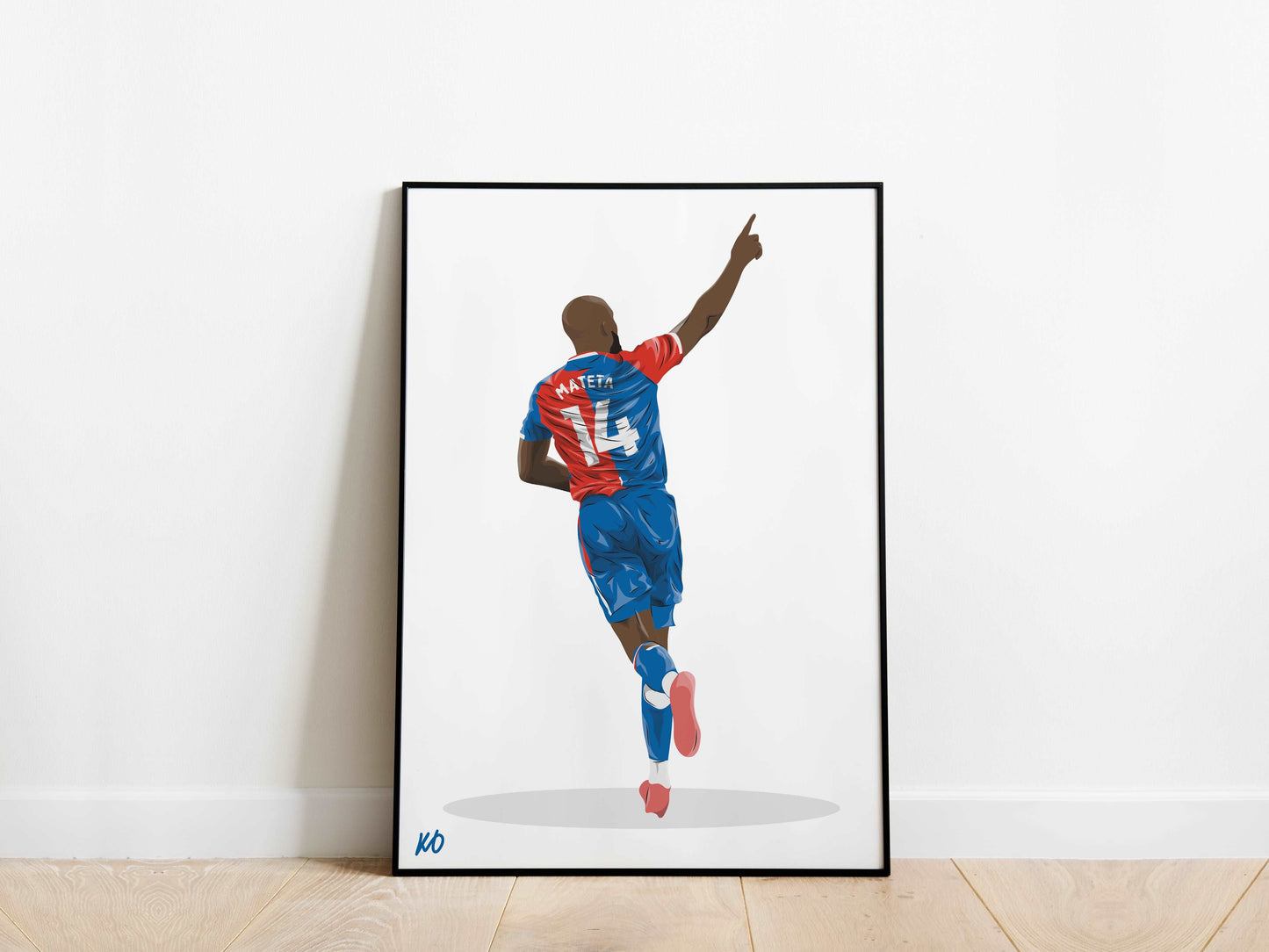 Jean-Philippe Mateta 23/24 Crystal Palace Poster - KDDesigns6
