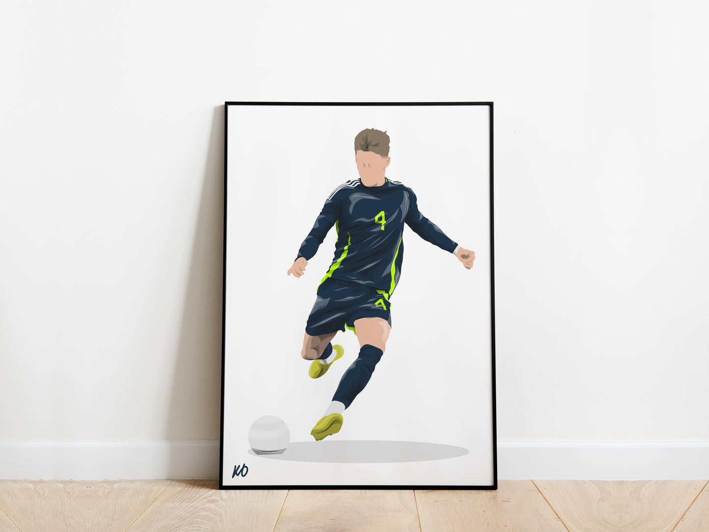 Scott McTominay Euro 2024 Scotland Poster - KDDesigns6