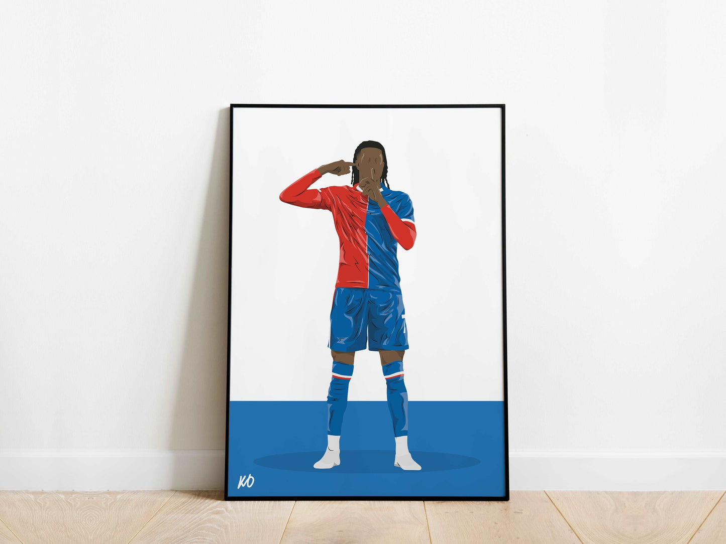 Michael Olise Crystal Palace Poster - KDDesigns6