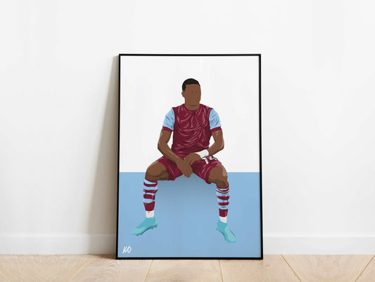 Mohammed Kudus West Ham United Poster - KDDesigns6