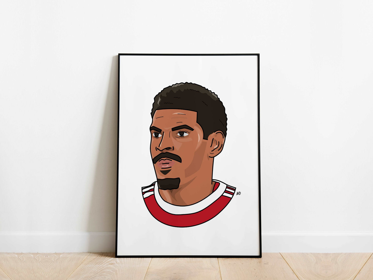 Morgan Gibbs-White Portrait Nottingham Forest Poster - KDDesigns6