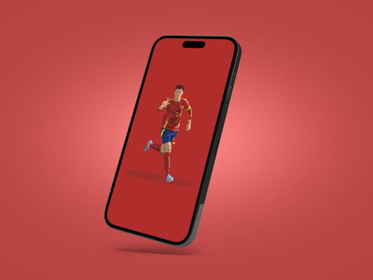 Alvaro Morata Spain Wallpaper - KDDesigns6