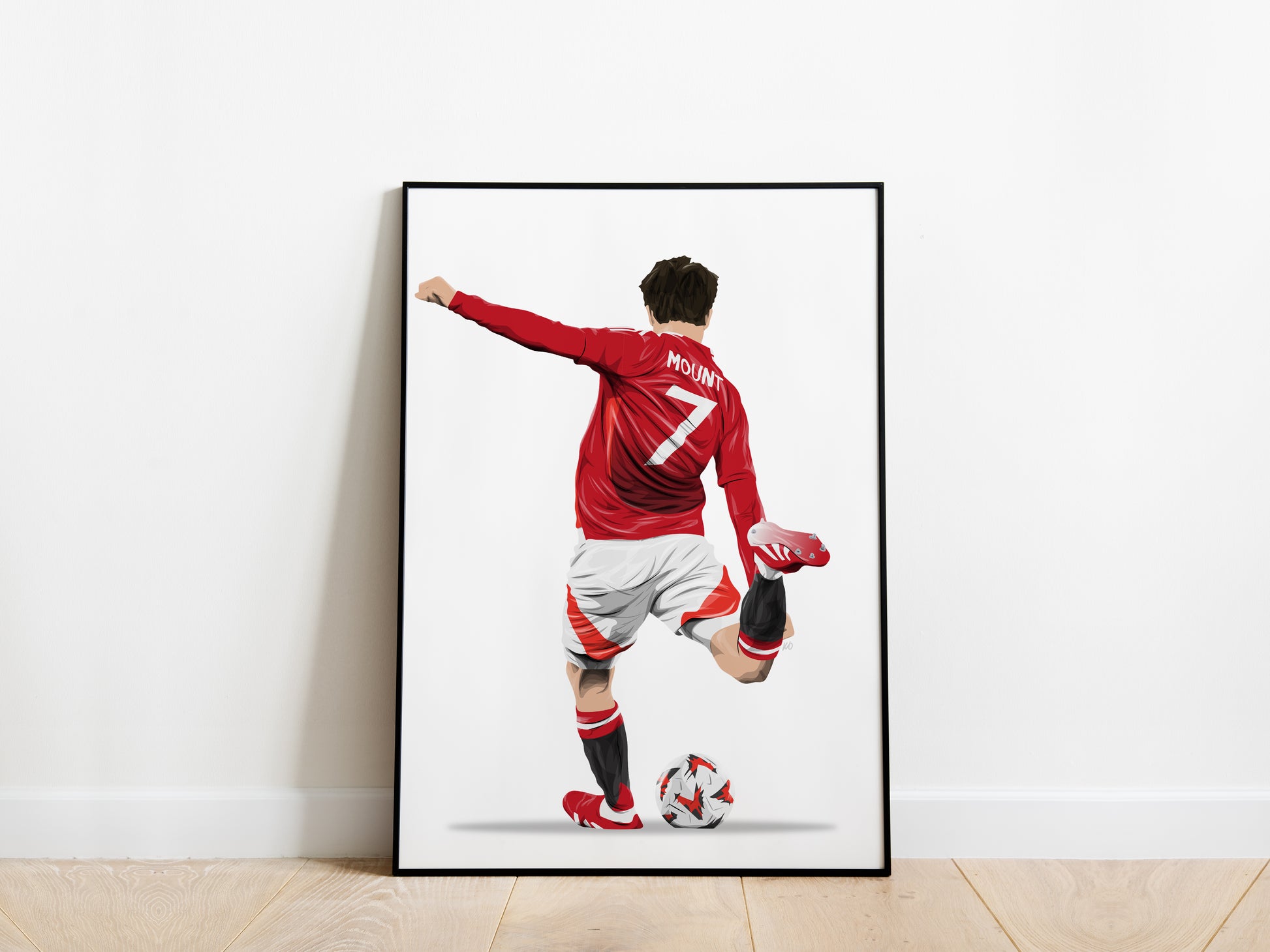 Mason Mount Europa League Semi Final Manchester United Poster - KDDesigns6