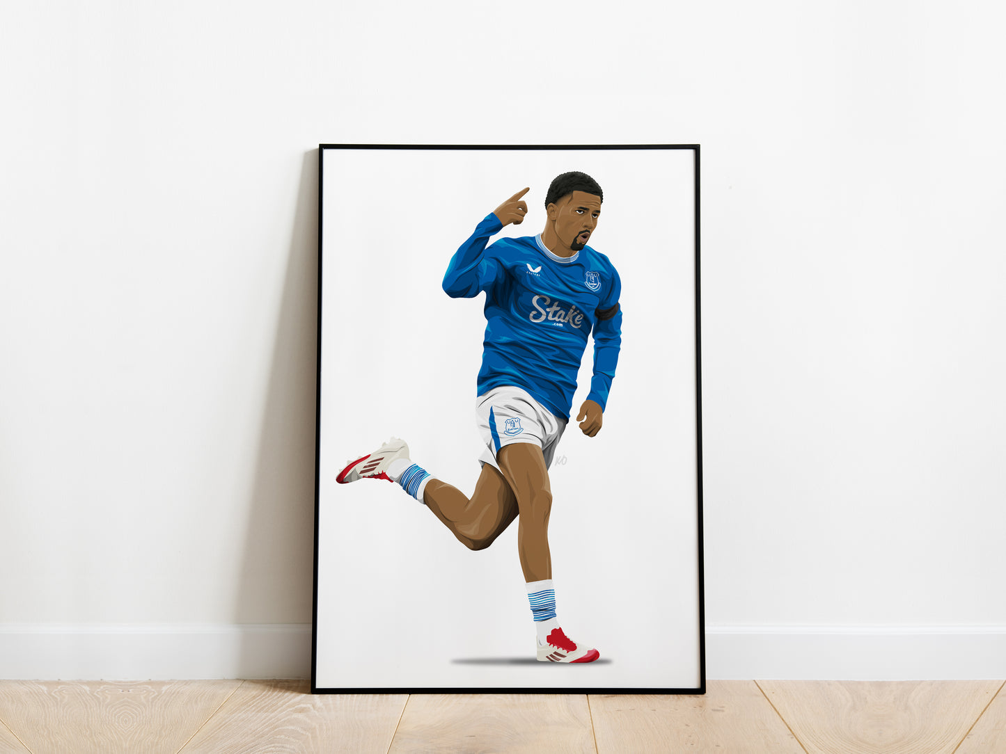 Iliman Ndiaye Goodison Park Celebration Everton Poster - KDDesigns6