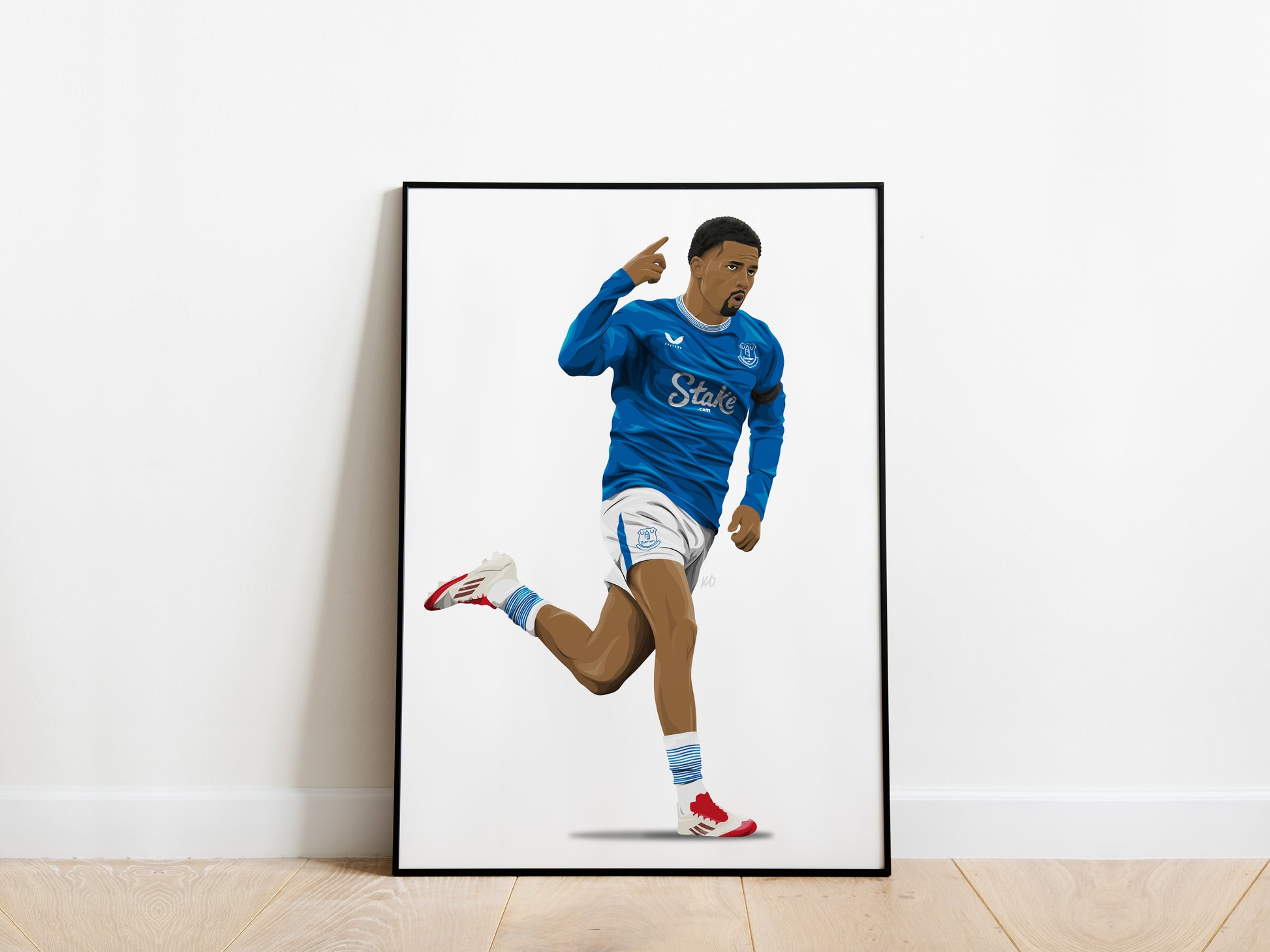 Iliman Ndiaye Goodison Park Celebration Everton Poster - KDDesigns6