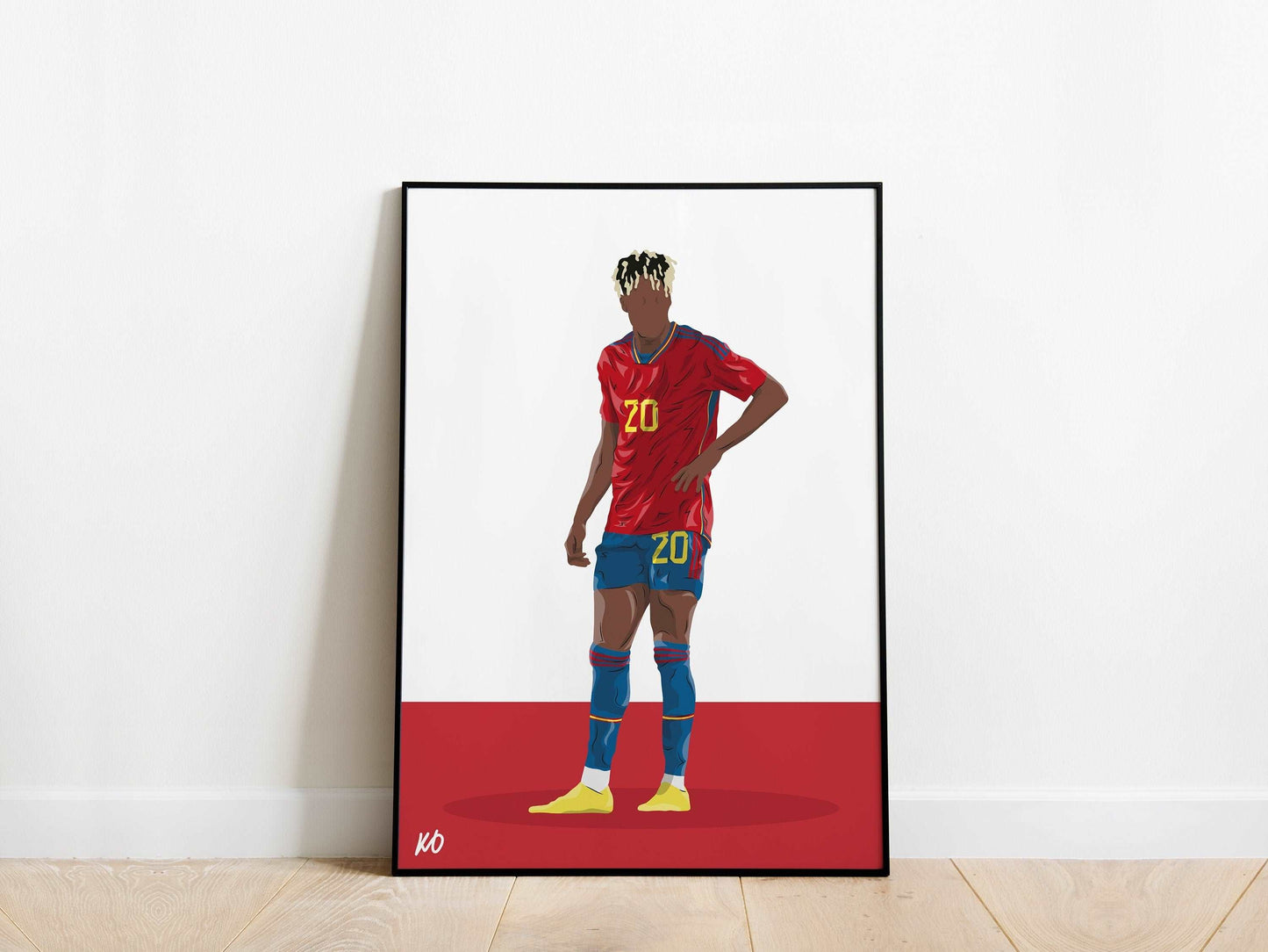 Nico Williams Spain Poster - KDDesigns6
