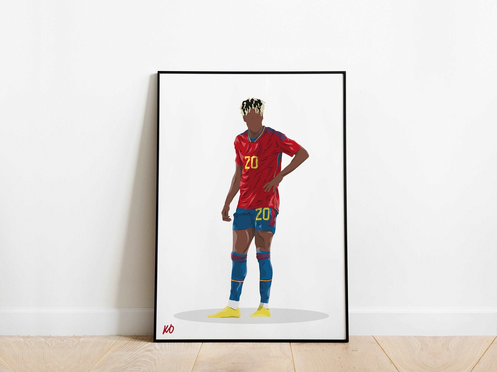 Nico Williams Spain Poster - KDDesigns6