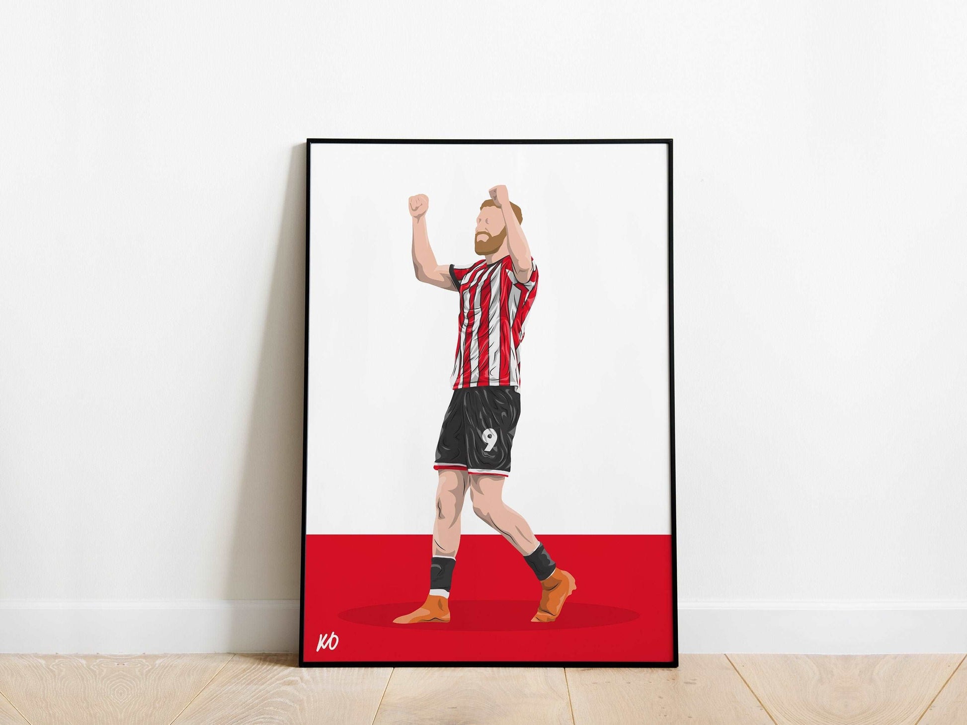 Oli McBurnie Sheffield United Poster - KDDesigns6
