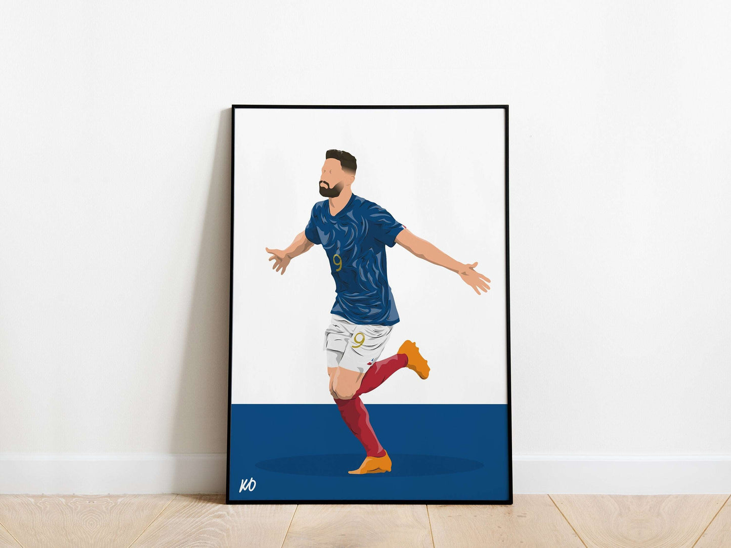 Olivier Giroud France Poster - KDDesigns6