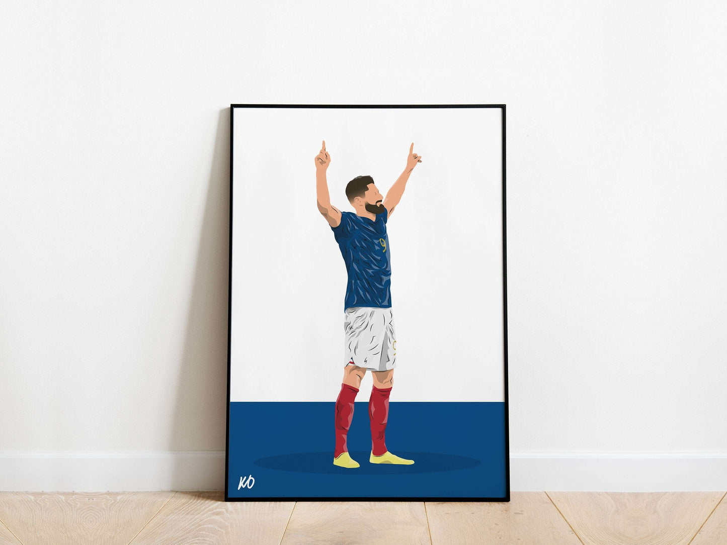 Olivier Giroud France Poster - KDDesigns6