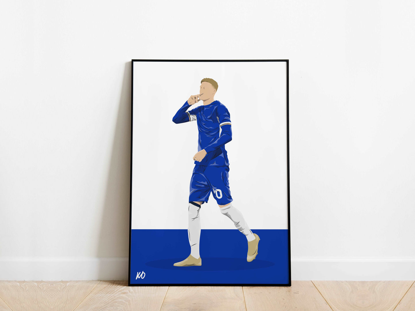 Cole Palmer Chelsea Poster - KDDesigns6
