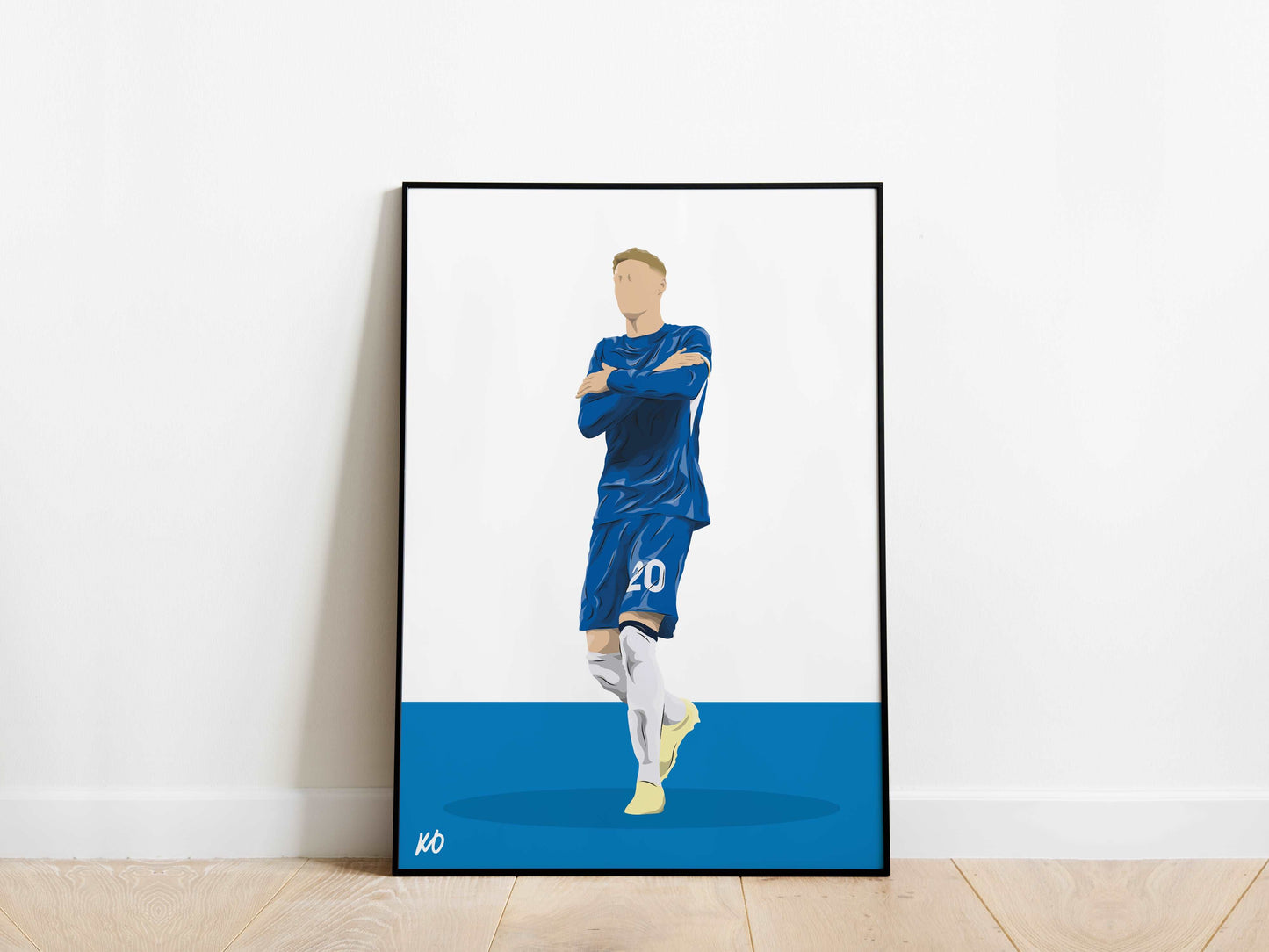 Cole Palmer Cold Celebration Chelsea Poster - KDDesigns6