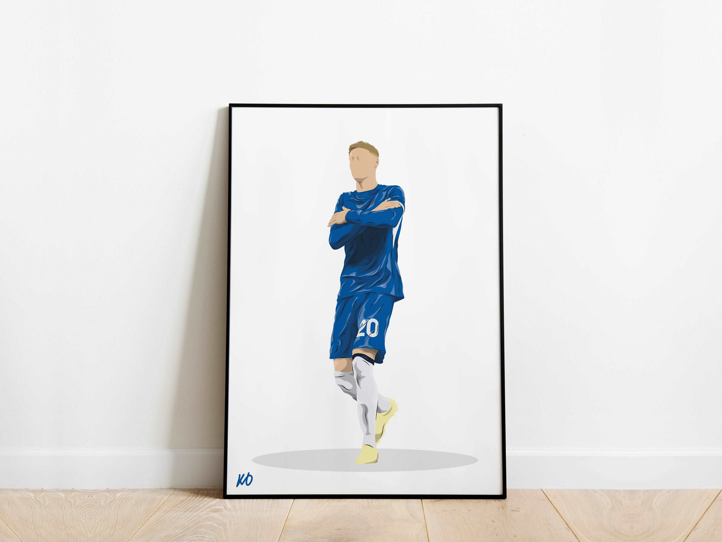 Cole Palmer Cold Celebration Chelsea Poster - KDDesigns6
