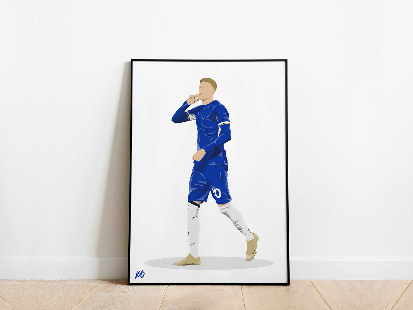 Cole Palmer Chelsea Poster - KDDesigns6