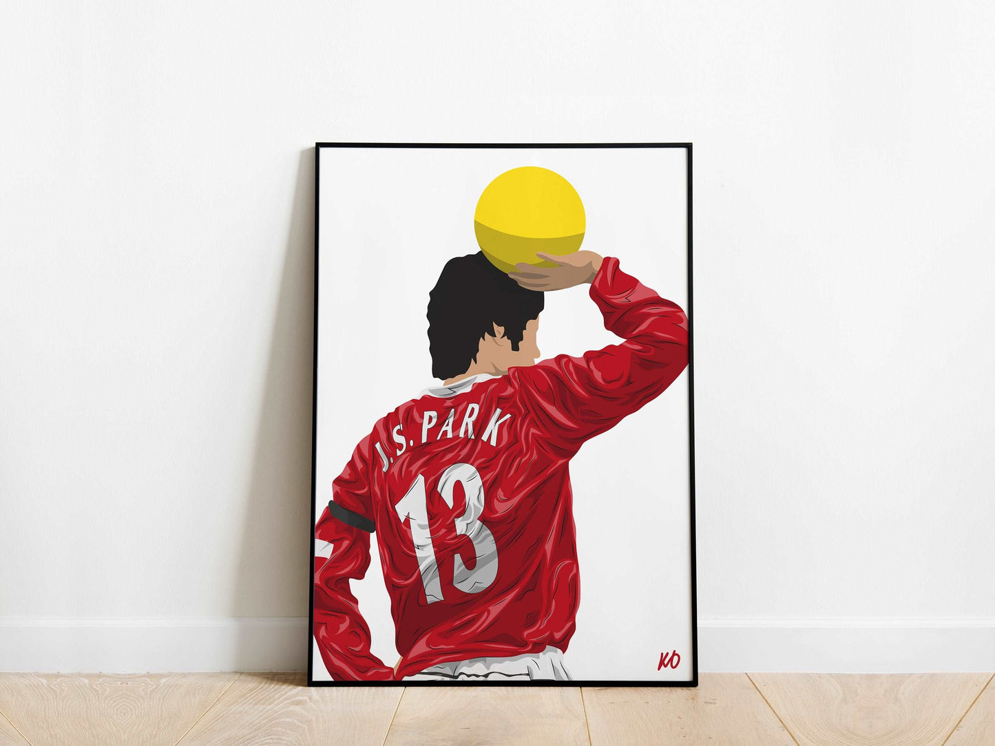 Park Ji-sung Manchester United Poster - KDDesigns6