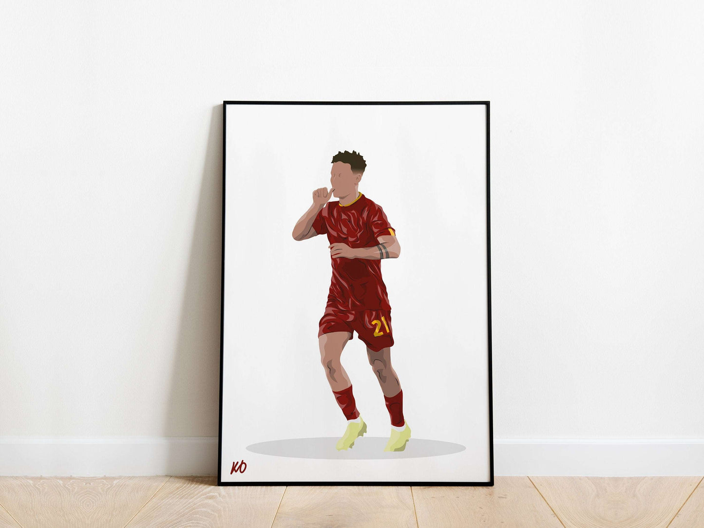 Paulo Dybala AS Roma Poster - KDDesigns6
