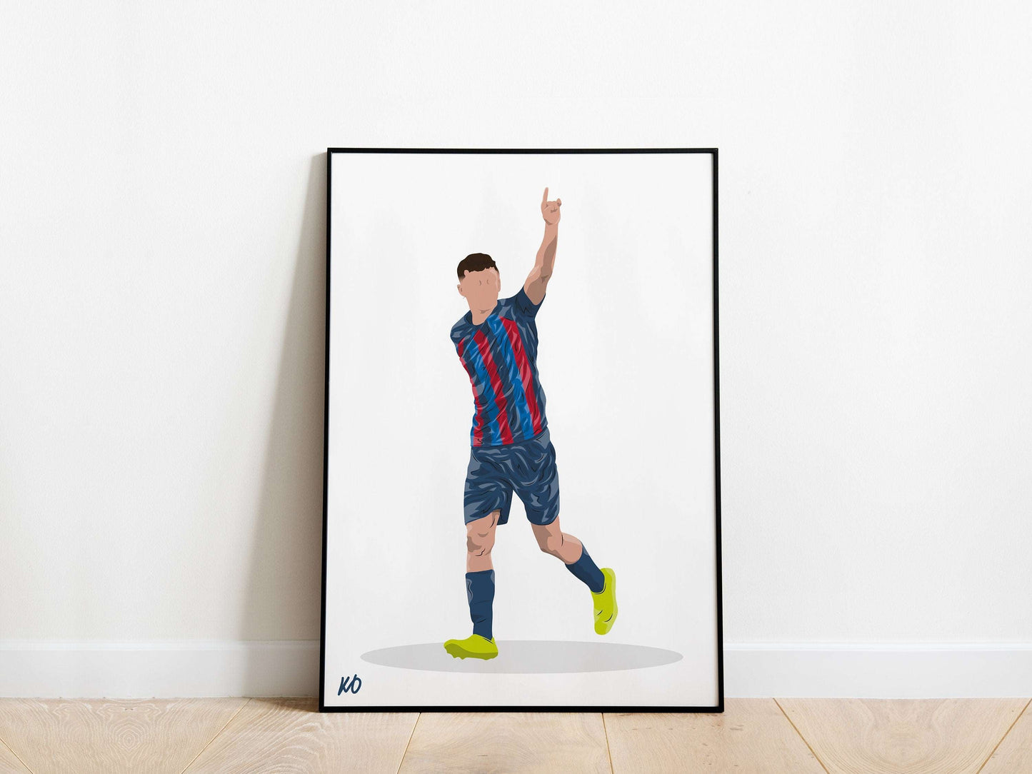 Pedri Barcelona Poster - KDDesigns6