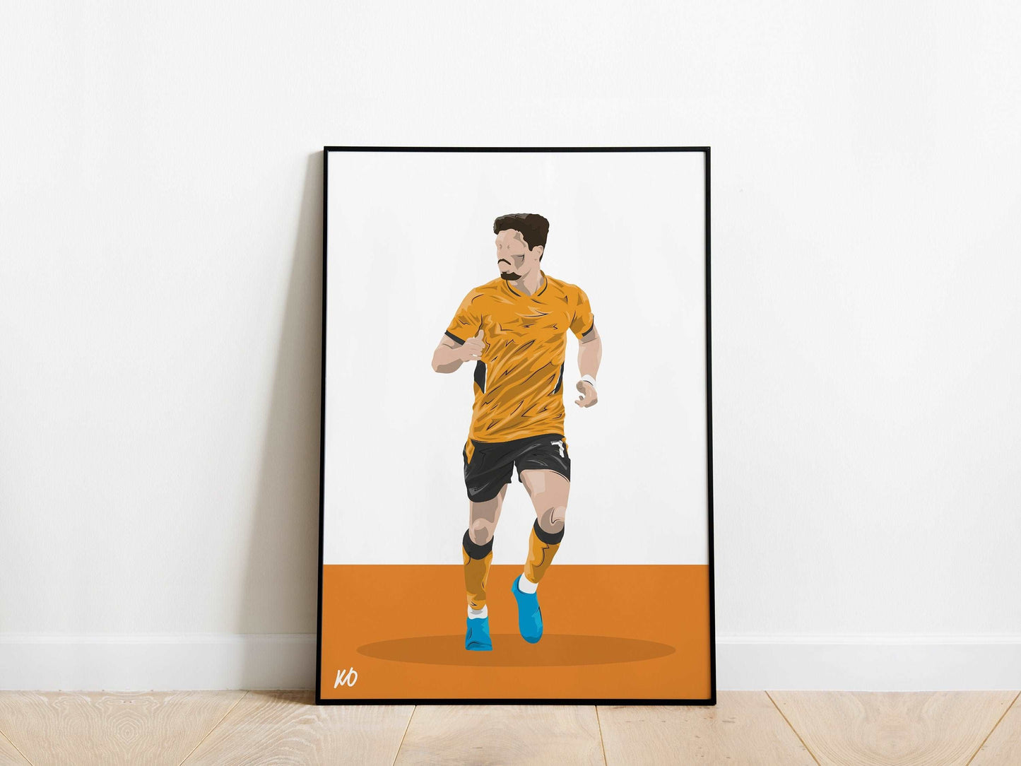 Pedro Neto Wolves Poster - KDDesigns6