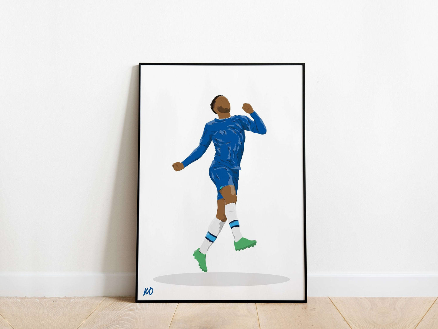 Raheem Sterling Chelsea Poster - KDDesigns6
