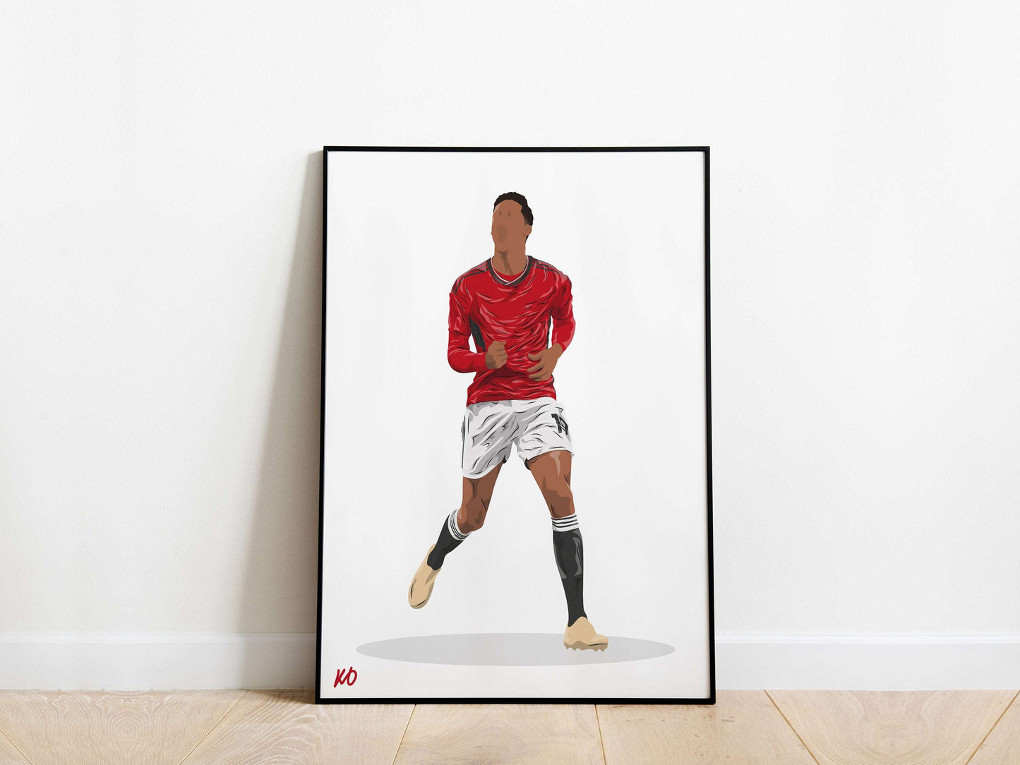 Raphael Varane Manchester United Poster - KDDesigns6