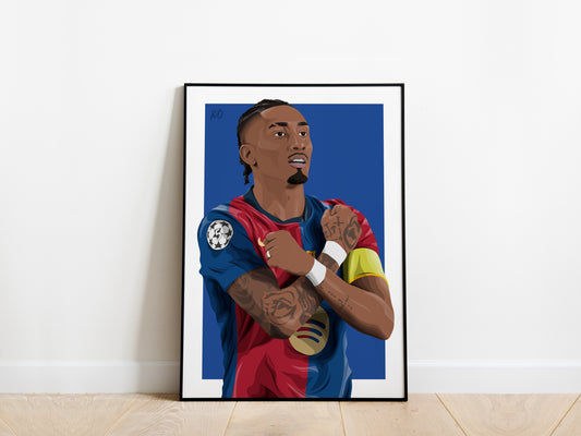 Raphinha Portrait Barcelona Poster - KDDesigns6