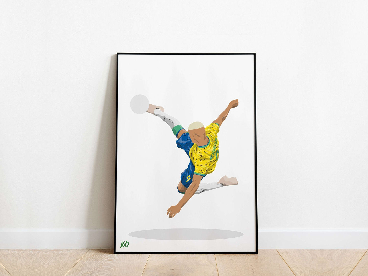 Richarlison Brazil Poster - KDDesigns6