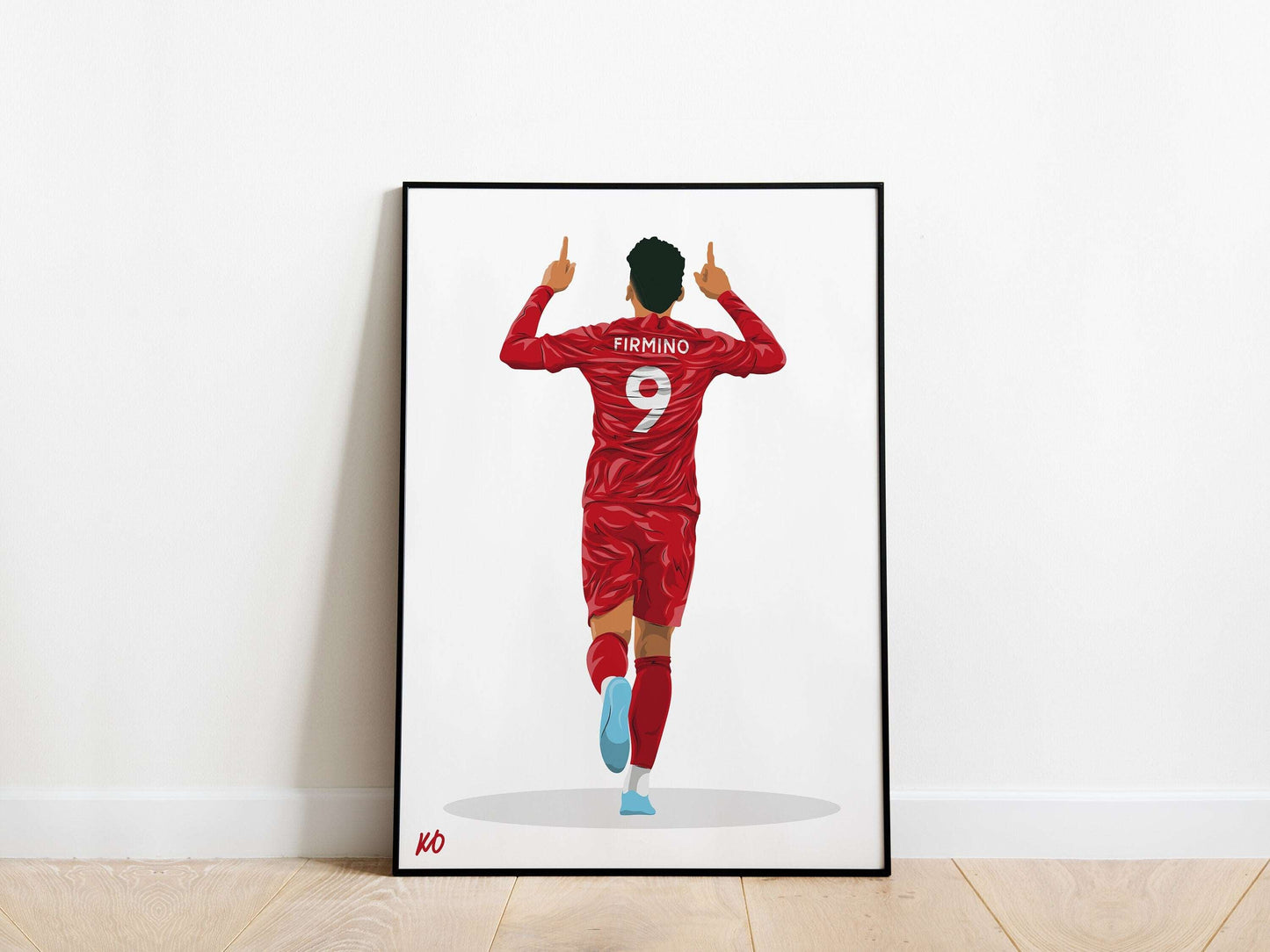 Roberto Firmino Liverpool Poster - KDDesigns6