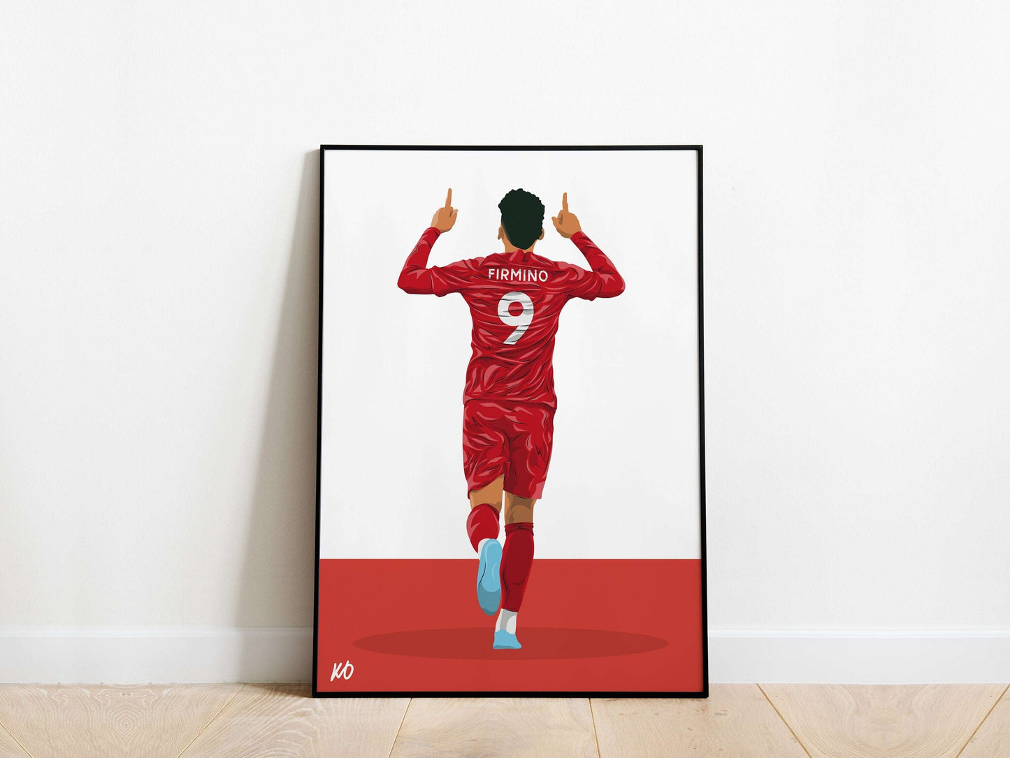 Roberto Firmino Liverpool Poster - KDDesigns6