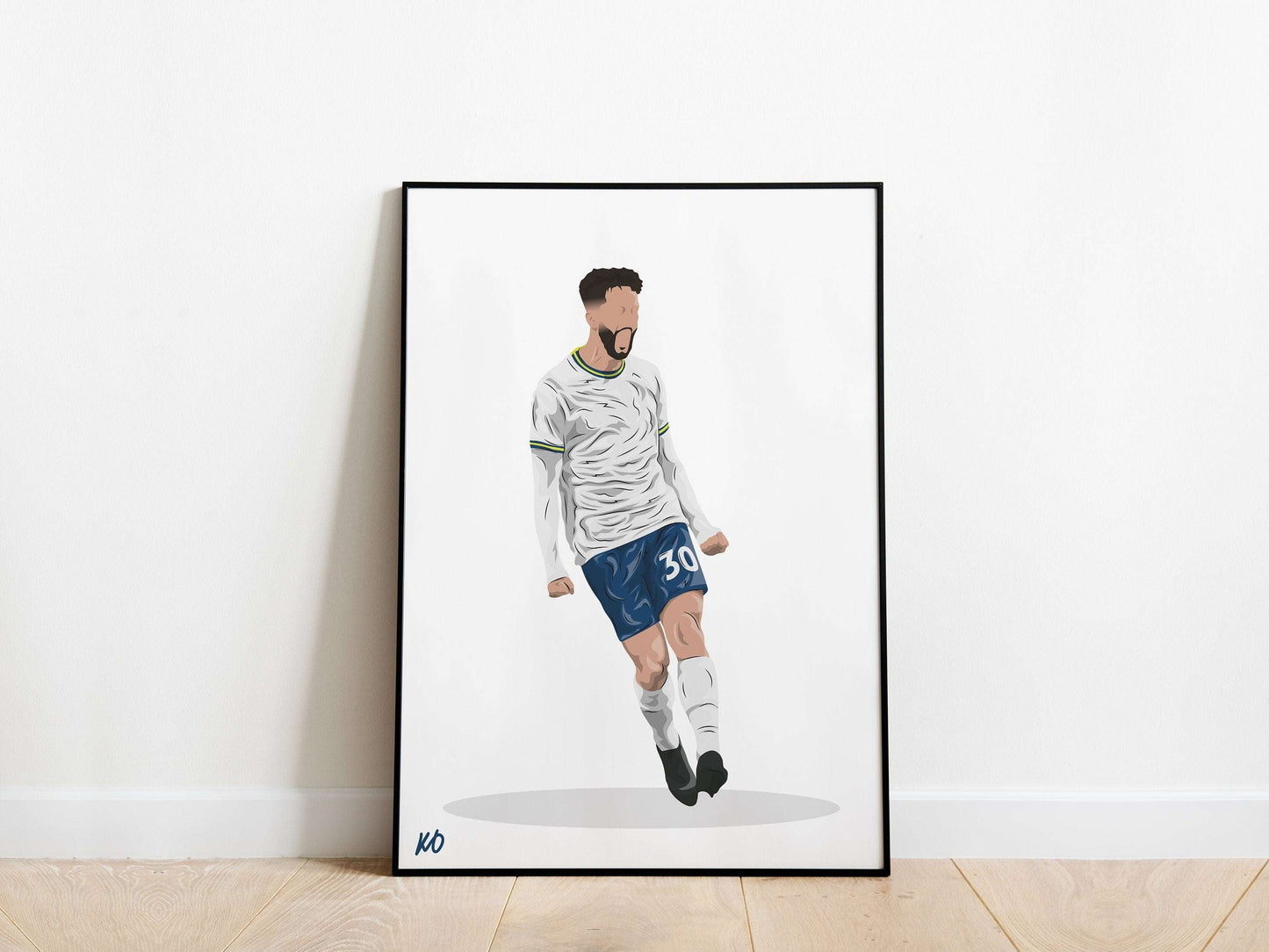Rodrigo Bentancur Tottenham Hotspur Poster - KDDesigns6