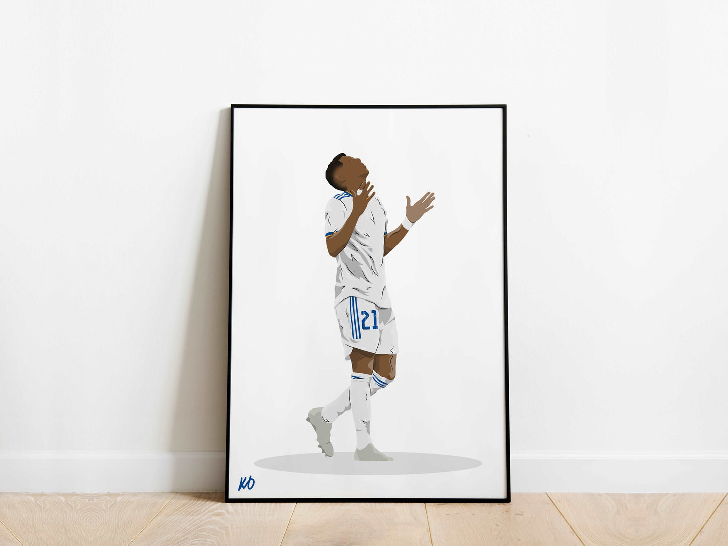 Rodrygo Goes Real Madrid Poster - KDDesigns6