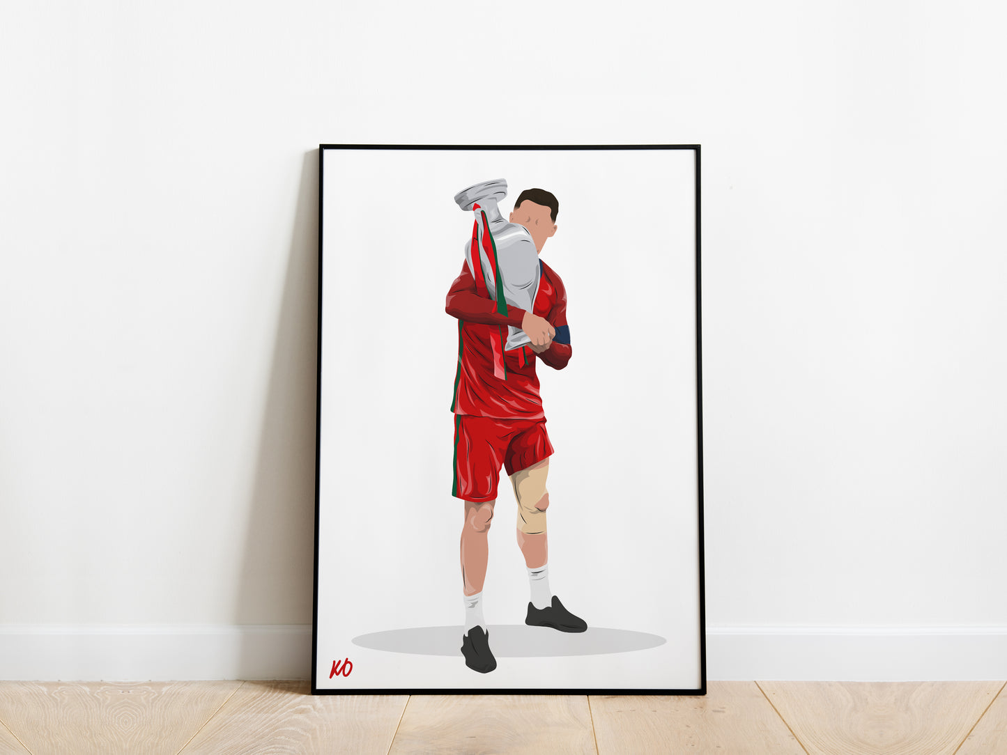 Cristiano Ronaldo Portugal Poster - KDDesigns6