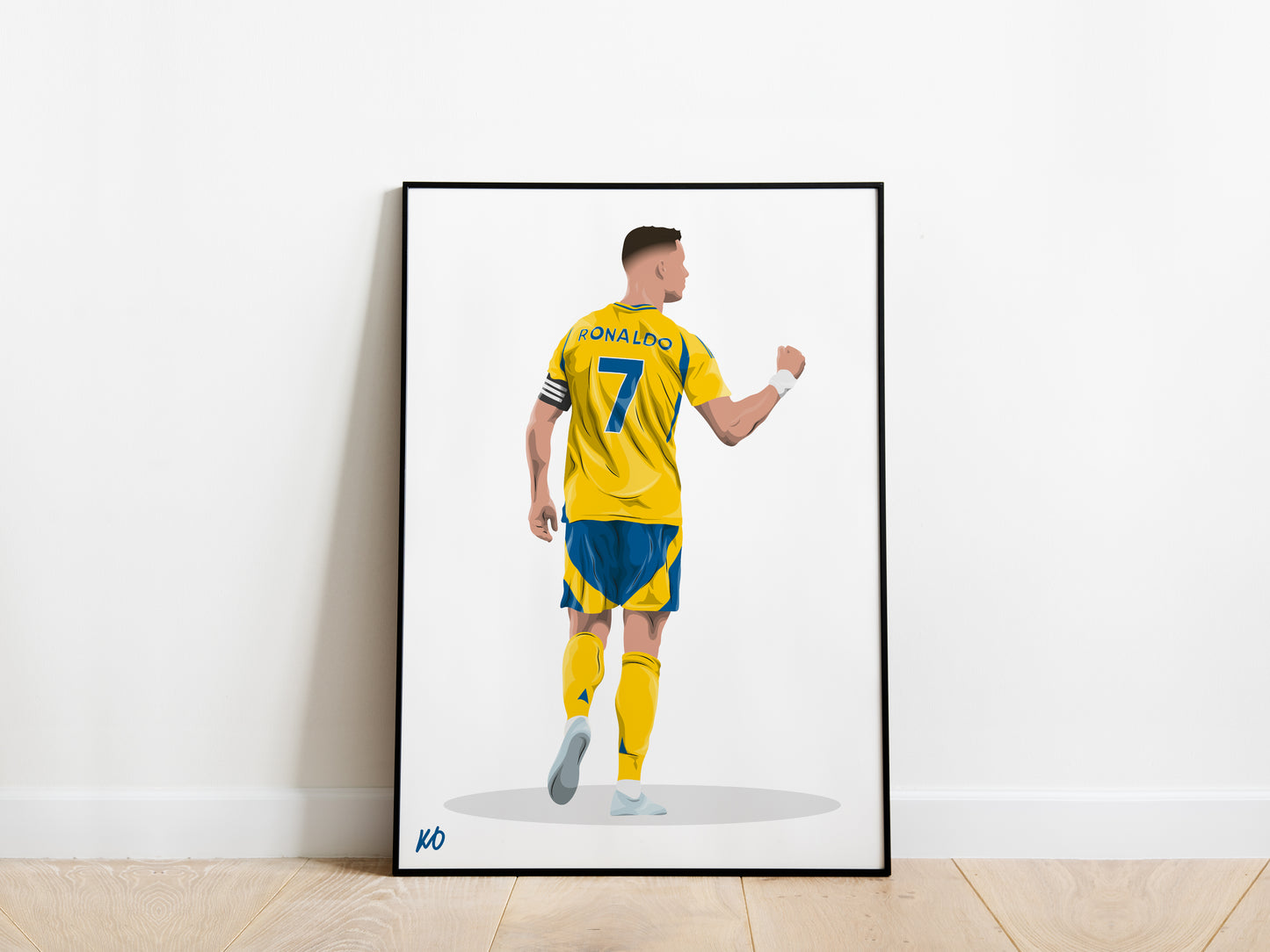 Cristiano Ronaldo Al-Nassr FC Poster - KDDesigns6