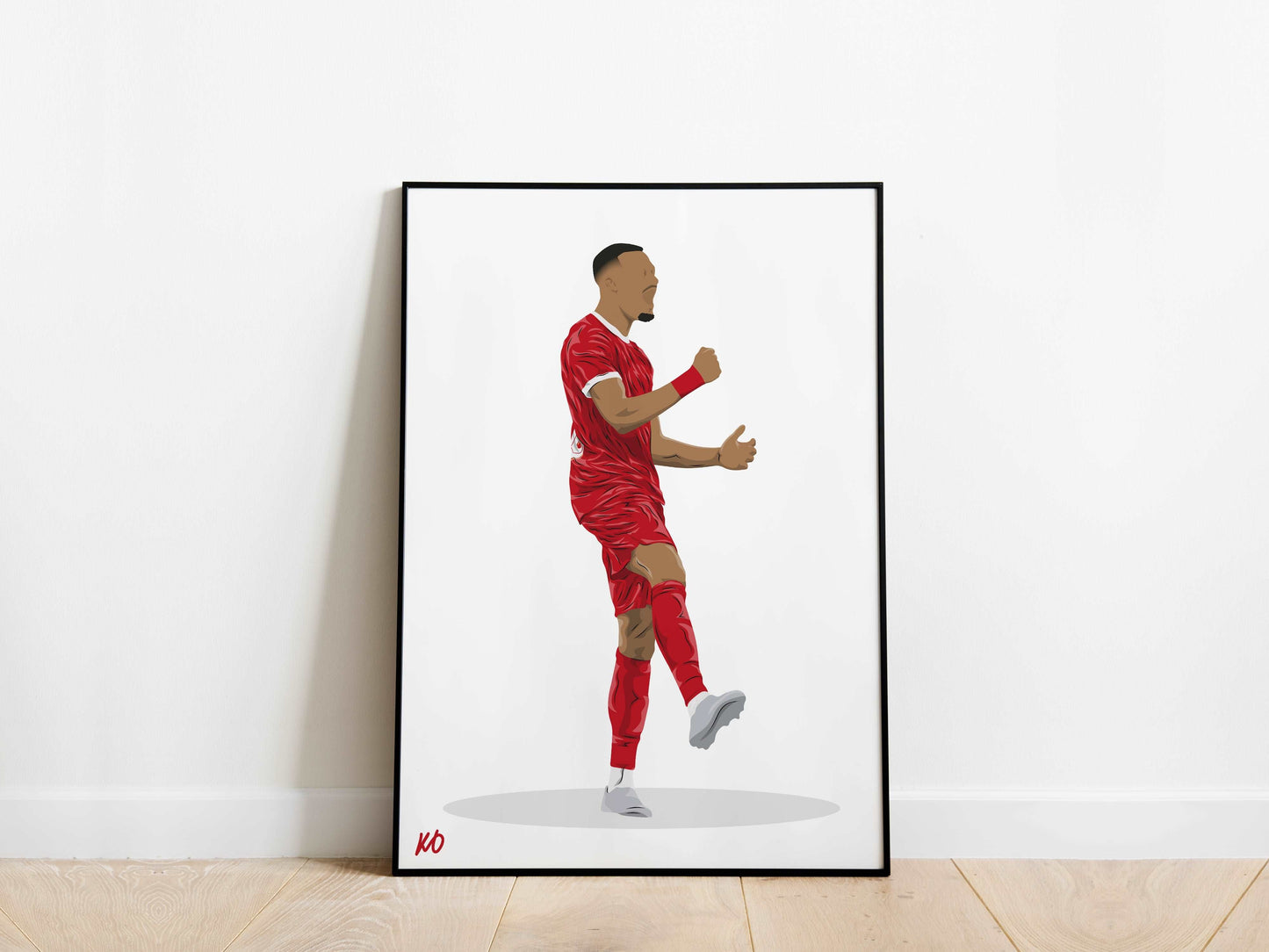 Ryan Gravenberch Liverpool Poster - KDDesigns6