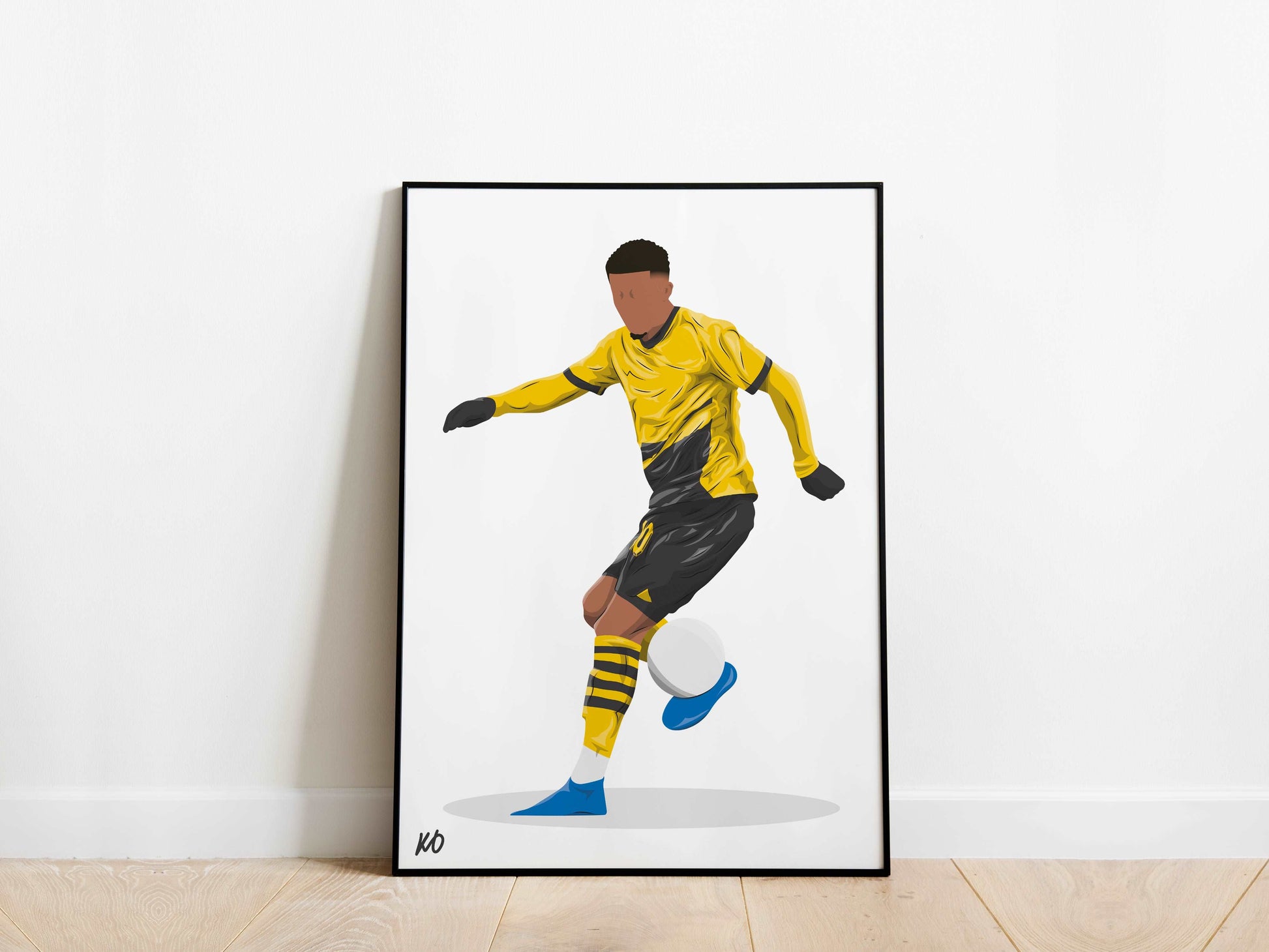 Jadon Sancho Borussia Dortmund Poster - KDDesigns6