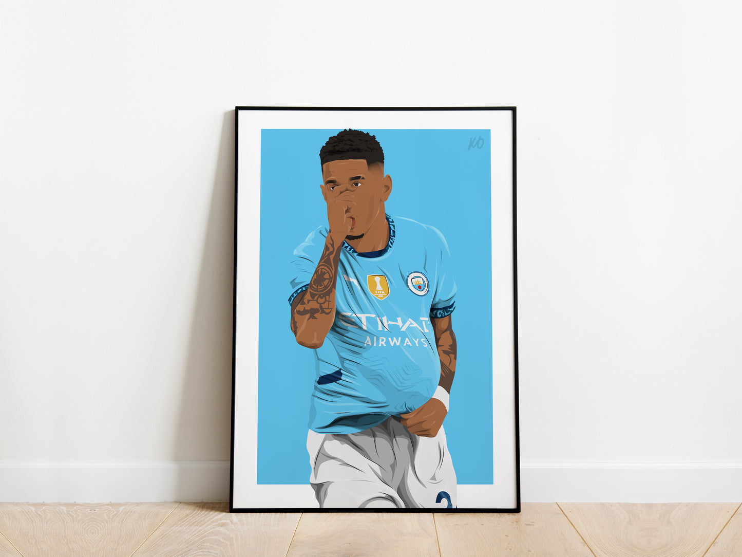 Savinho Man City Poster